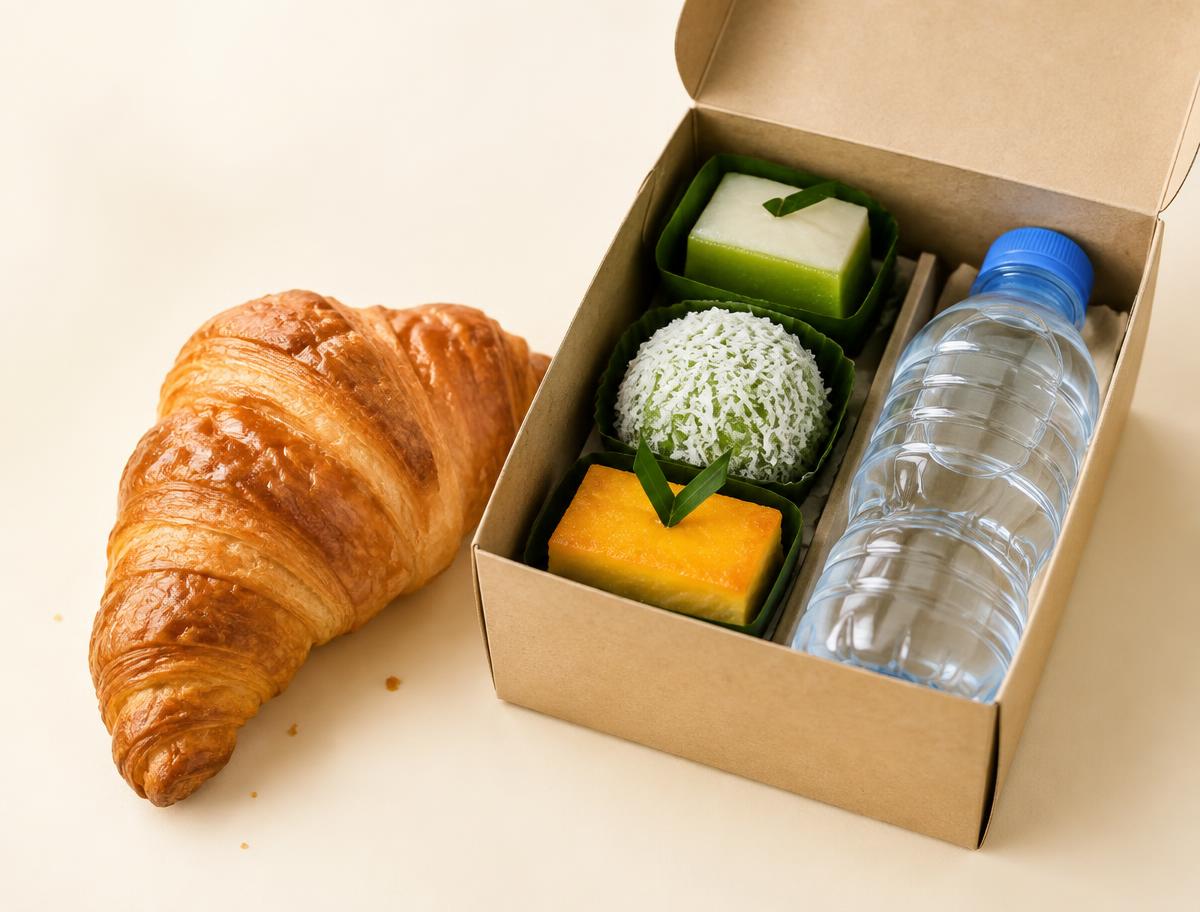 Paket snack box Master Bakery untuk acara
